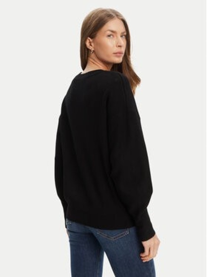 Guess Sweter W5YR26 Z26I2 Czarny Regular Fit
