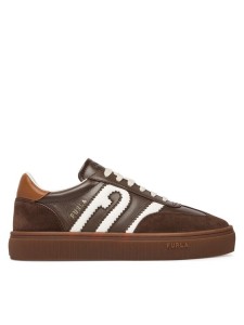 Furla Sneakersy Allegra Lace-Up YM52ALG BX4690 BD 5297S Brązowy ciemny