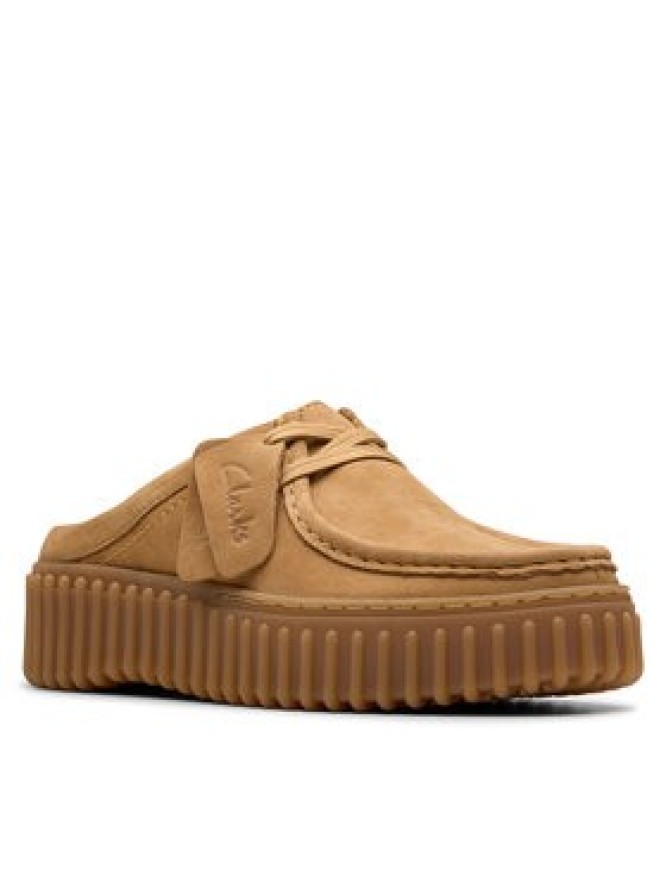 Clarks Klapki Torhill Mule 26181196 Brązowy