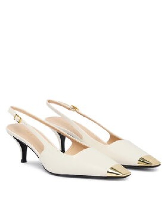 Furla Czółenka Metal Slingback YM29FML X30000 CN 1704S Kremowy