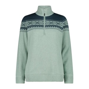 Pull 1/2 zip w dzianiny damski CMP