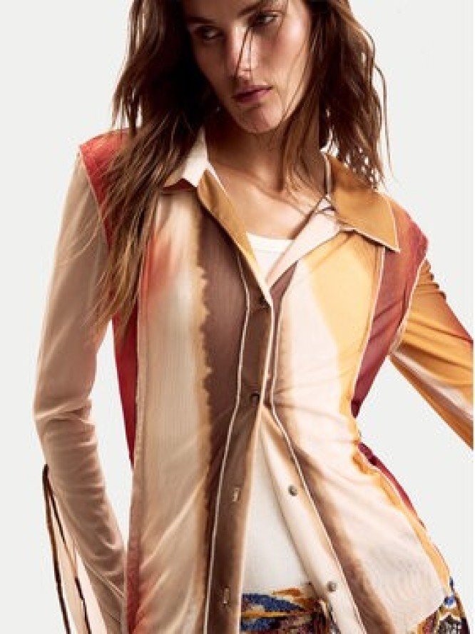 Desigual Koszula Lacroix 26SWTK28 Kolorowy Regular Fit