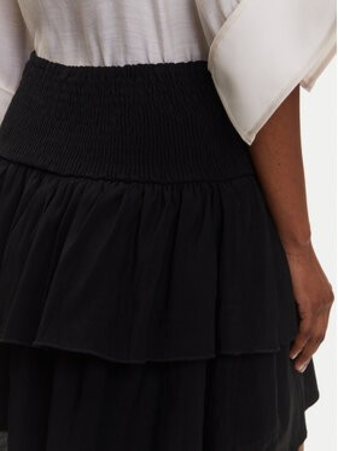 Vero Moda Spódnica mini Clara 10336425 Czarny Regular Fit