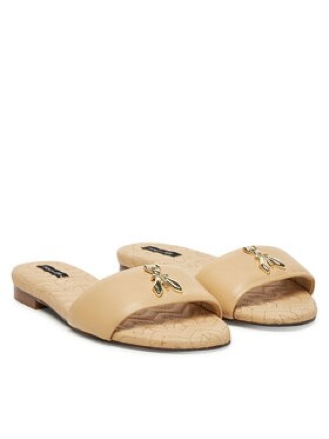 Patrizia Pepe Klapki 8X0078/L048-B824 Beżowy