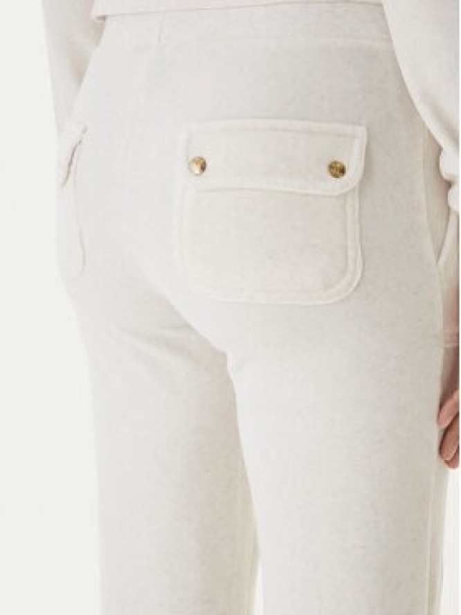 Juicy Couture Spodnie dresowe Layla JCSEBJ001G Beżowy Regular Fit