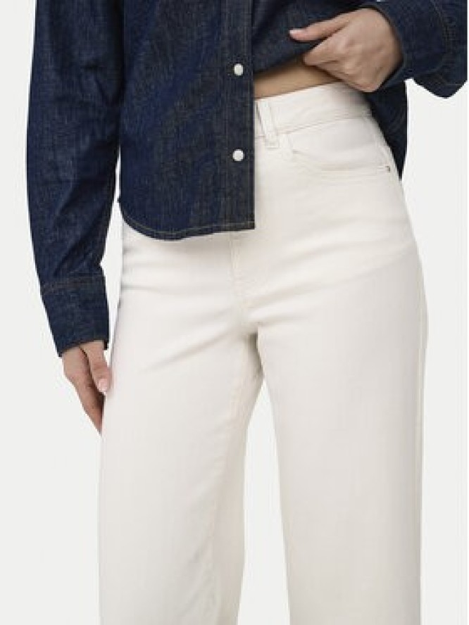 ONLY Jeansy Madison 15372378 Kremowy Straight Leg