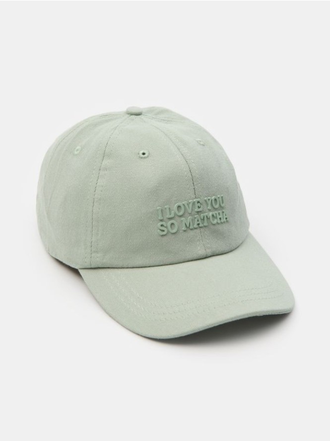 Czapka z daszkiem - zielony