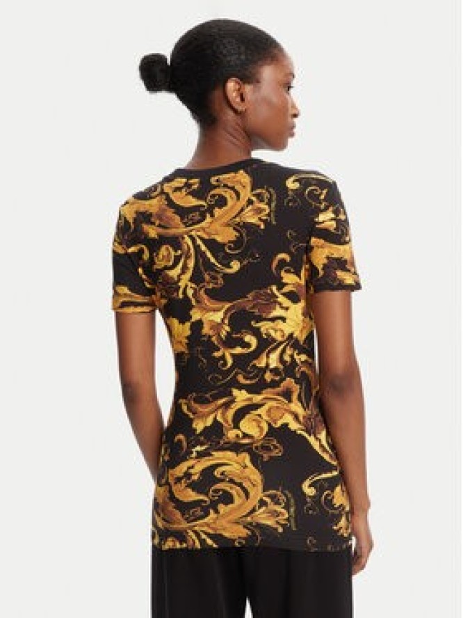 Versace Jeans Couture T-Shirt 79HAH608 JS504 Czarny Slim Fit