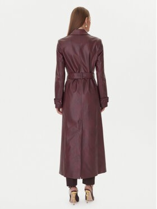 Bardot Płaszcz przejściowy 59899JB4 Bordowy Regular Fit