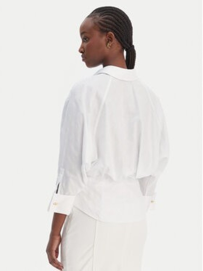 Elisabetta Franchi Koszula CA-141-61E2-V390 Biały Regular Fit