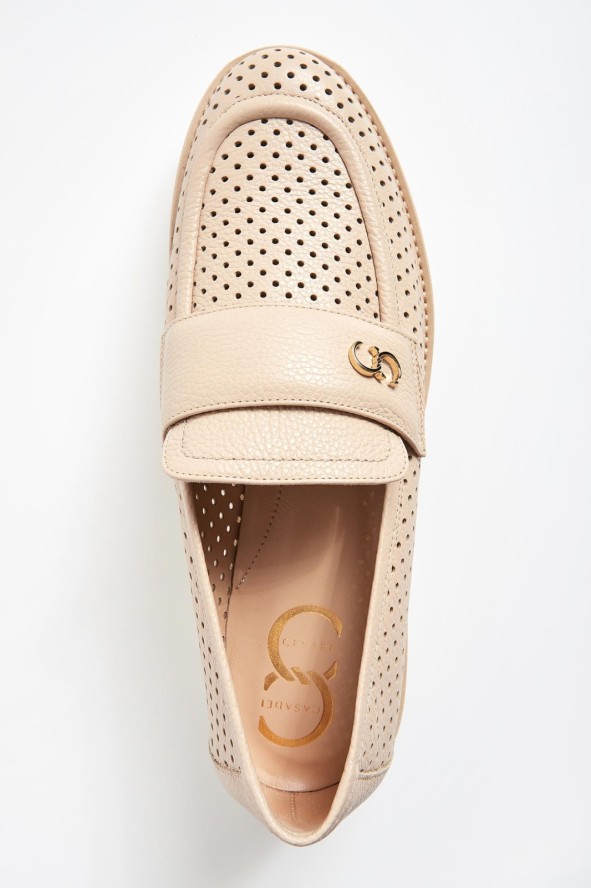 Mokasyny damskie skórzane CESARE CASADEI