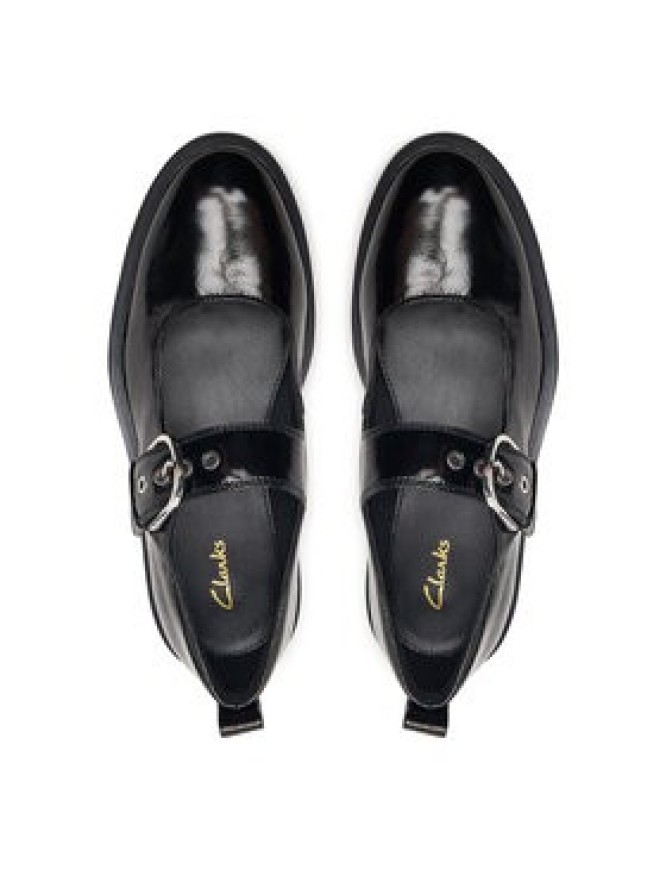 Clarks Półbuty Previa Bar 26329411 Czarny