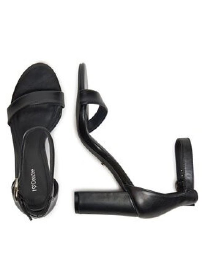 DeeZee Sandały E3611-1 Czarny