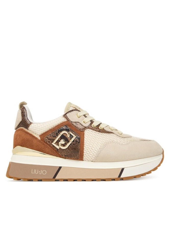 Liu Jo Sneakersy Maxi Wonder BF5009 PX684 Beżowy