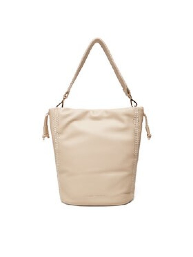 Tommy Hilfiger Torebka Th Soft Summer Bucket AW0AW17540 Kremowy