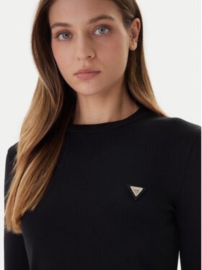 Guess Bluzka V6RI00 KD741 Czarny Slim Fit