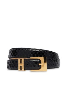 Elisabetta Franchi Pasek Damski CT-63S-67E2-V165 Czarny