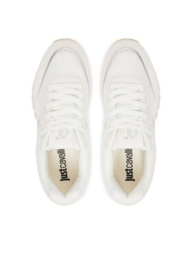 Just Cavalli Sneakersy 80RA3SJ1 ZSE48 Biały