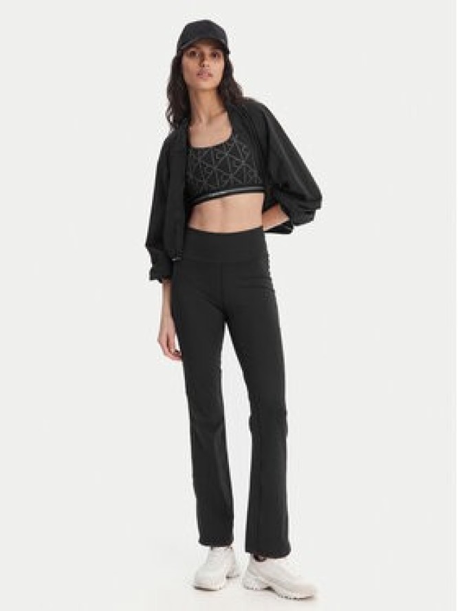 Calvin Klein Performance Legginsy Icon LVGWS6L648 Czarny Flare Fit
