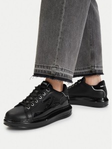 KARL LAGERFELD Sneakersy KL62548F Czarny