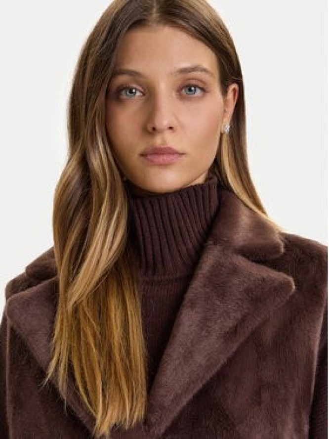 Rinascimento Bezrękawnik CFC0122206003 Brązowy Regular Fit