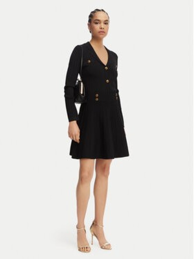 Guess Spódnica mini W5YD65 Z0130 Czarny Regular Fit