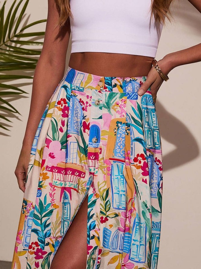 LA Angels Spódnica ze wzorem rozmiar: XL