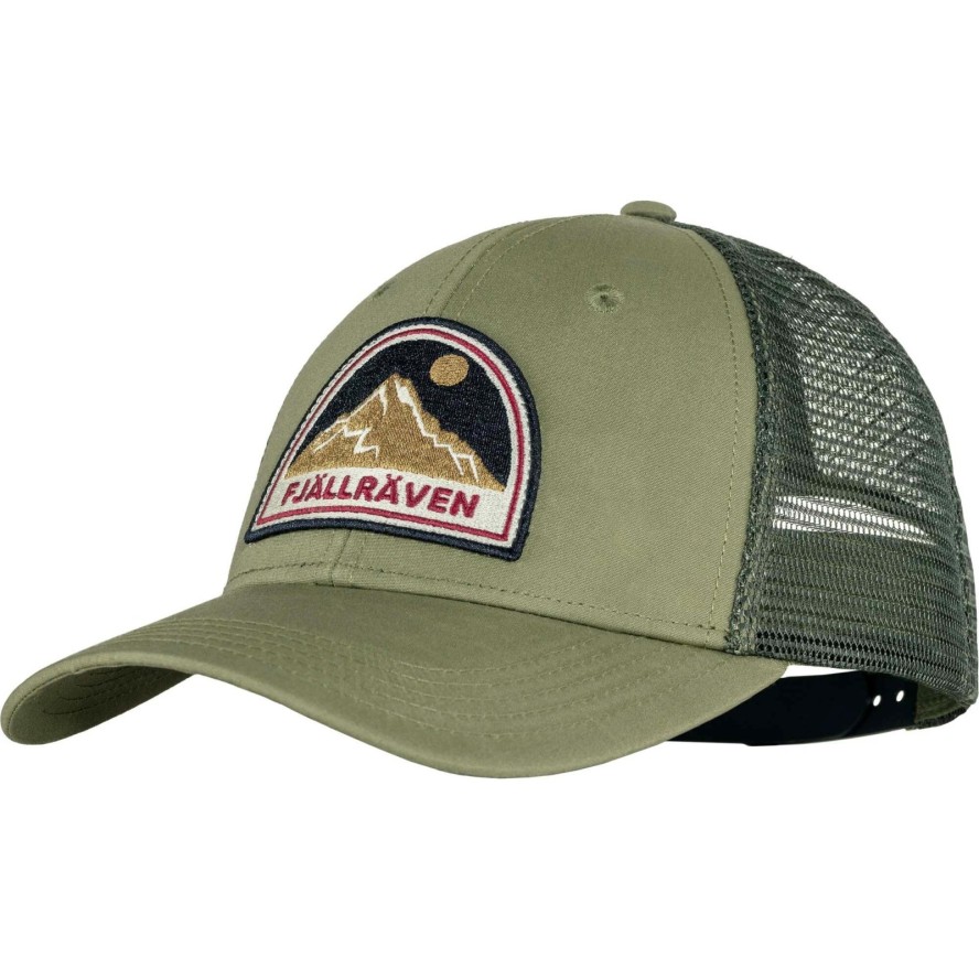 FJALLRAVEN Czapka z daszkiem Badge Langtradarkeps green-L/XL
