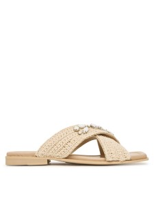 Inuikii Klapki Woven Crossed Stones 1004.003.0611 Beżowy jasny