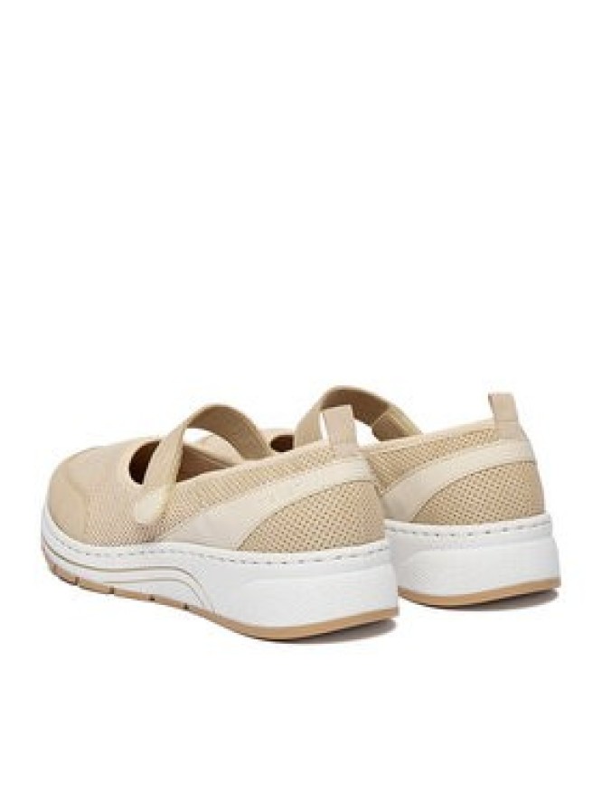 Rieker Sneakersy N6554-60 Beżowy
