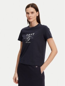 Gant T-Shirt 4200563 Granatowy Regular Fit