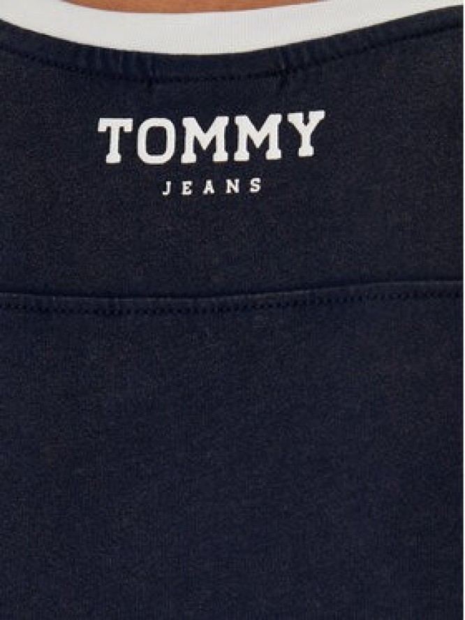 Tommy Jeans T-Shirt DW0DW22760 Granatowy