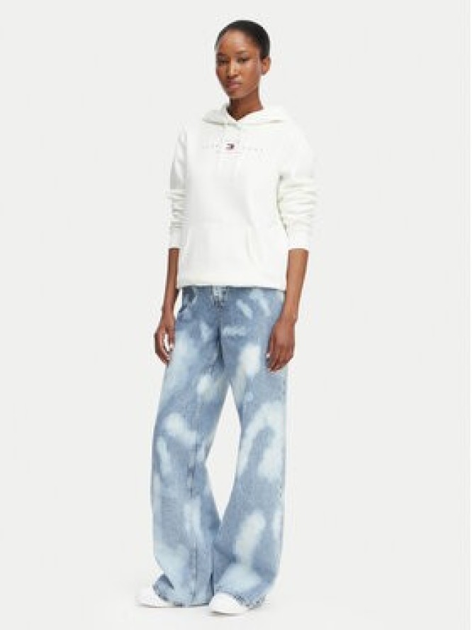 Tommy Jeans Bluza Tjw DW0DW23485 Biały Regular Fit