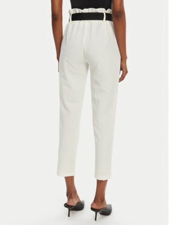 Rinascimento Spodnie materiałowe CFC0122382003 Écru Regular Fit