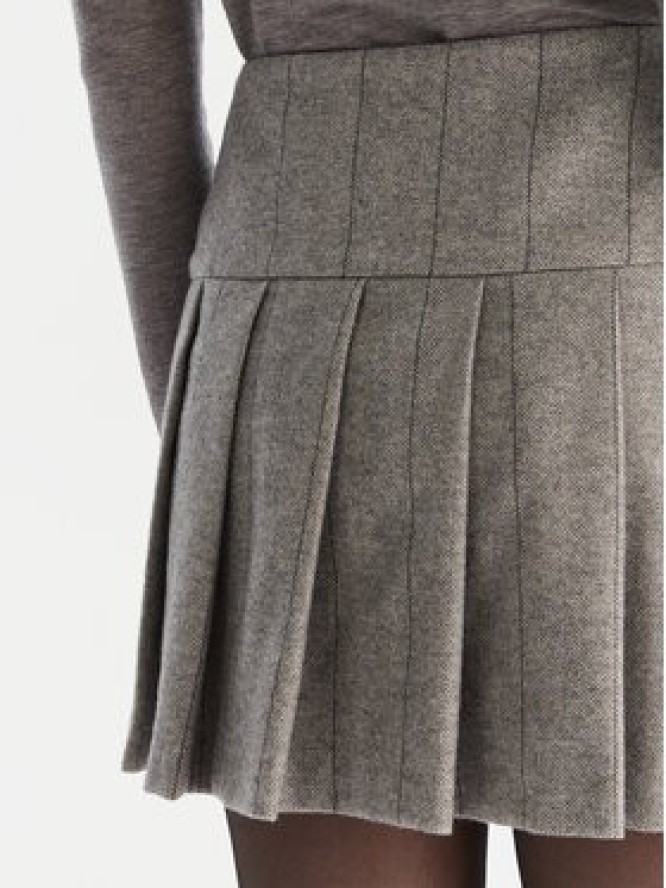 MAX&Co. Spódnica mini Canto 2526106064200 Szary Regular Fit