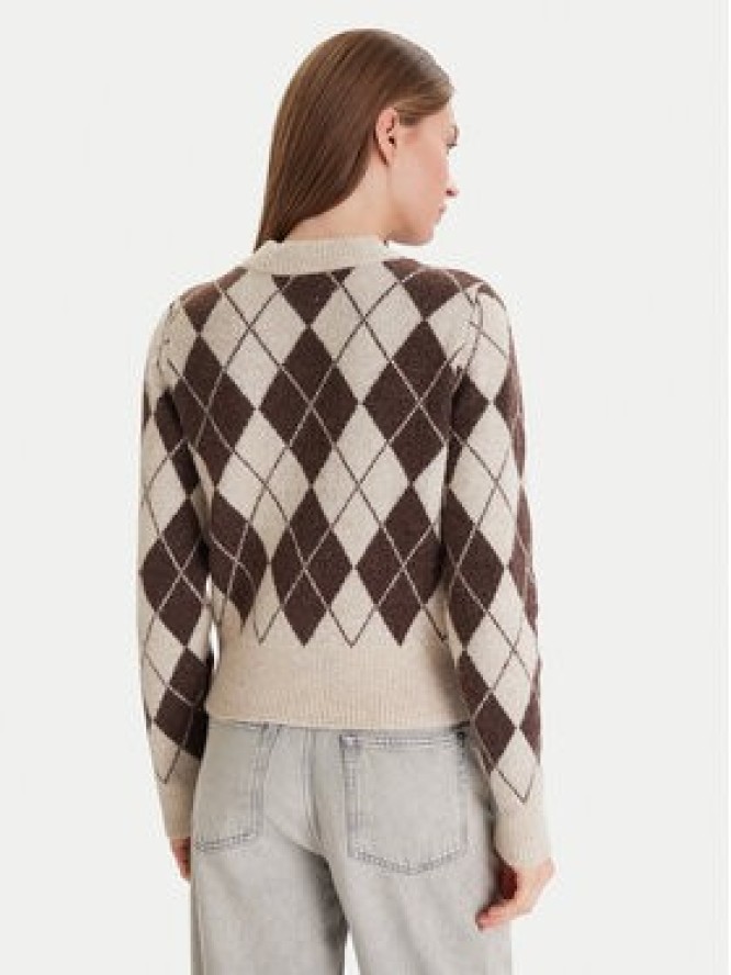 Vero Moda Kardigan Halo 10342792 Brązowy Regular Fit