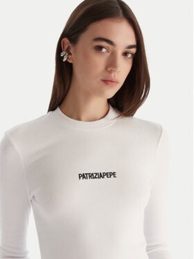 Patrizia Pepe Bluzka 2M4512/J355-W103 Biały Regular Fit