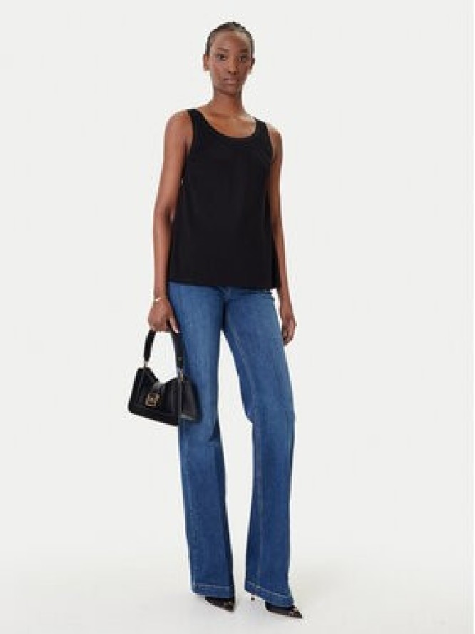 Elisabetta Franchi Sweter TK-72S-61E2-V250 Czarny Regular Fit