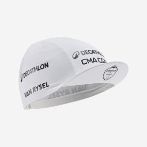 Czapka z daszkiem rowerowa szosowa Van Rysel oficjalna DECATHLON CMA CGM