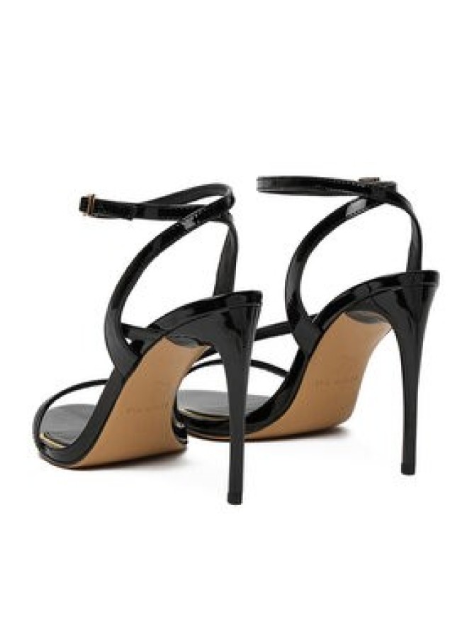 Eva Minge Sandały EO-TORI-LT2035-6 Czarny