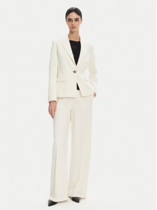 PINKO Spodnie materiałowe Pergamino 100331 A20Q Biały Regular Fit