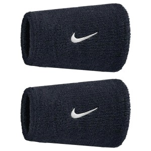 Polarowa opaska na rękę Nike Swoosh Classic Double Wide (x2)