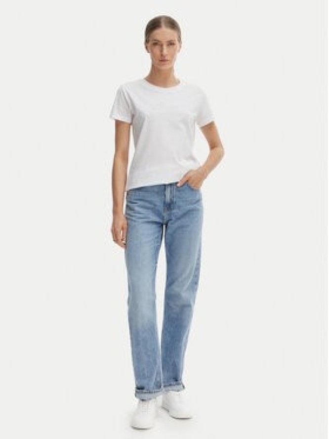 BOSS T-Shirt C_Esogo_2 50538826 Beżowy Regular Fit