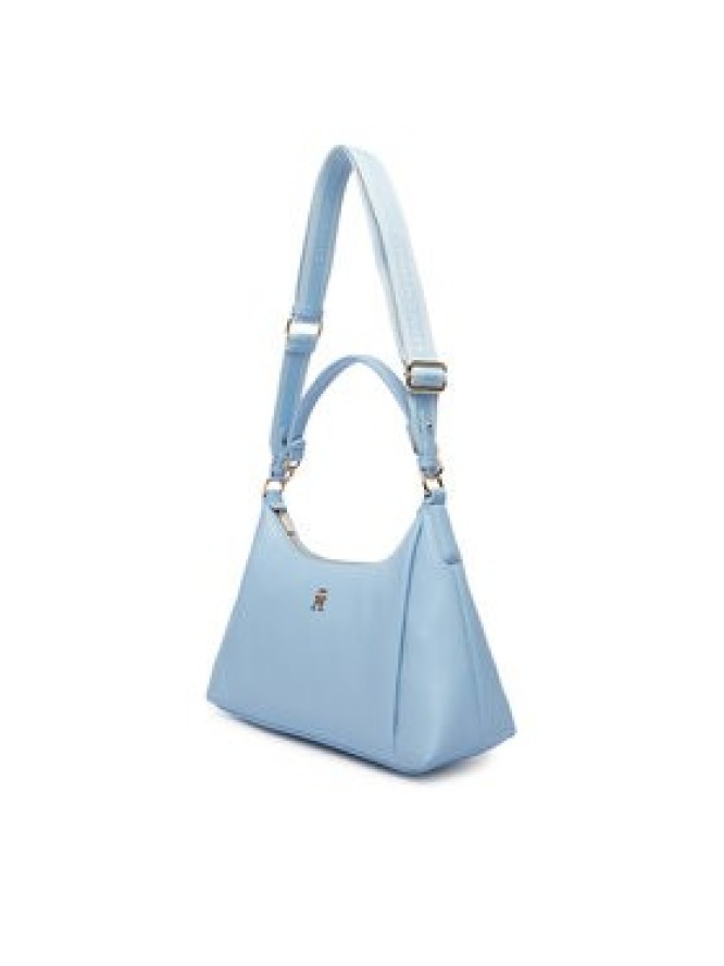 Tommy Hilfiger Torebka Th Essential Shoulder Bag AW0AW18373 Niebieski jasny