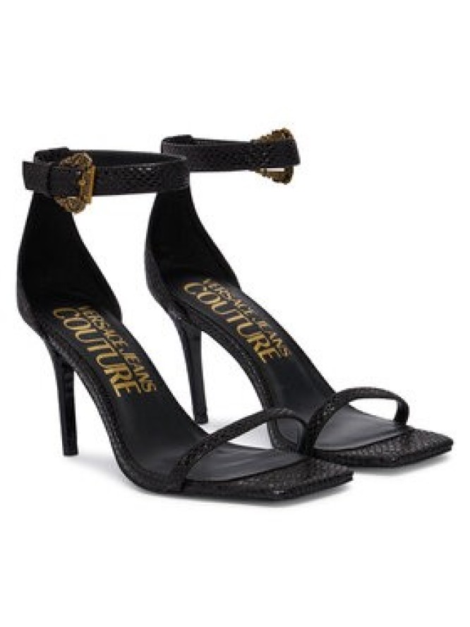 Versace Jeans Couture Sandały 80VA3S76 ZSS84 Czarny