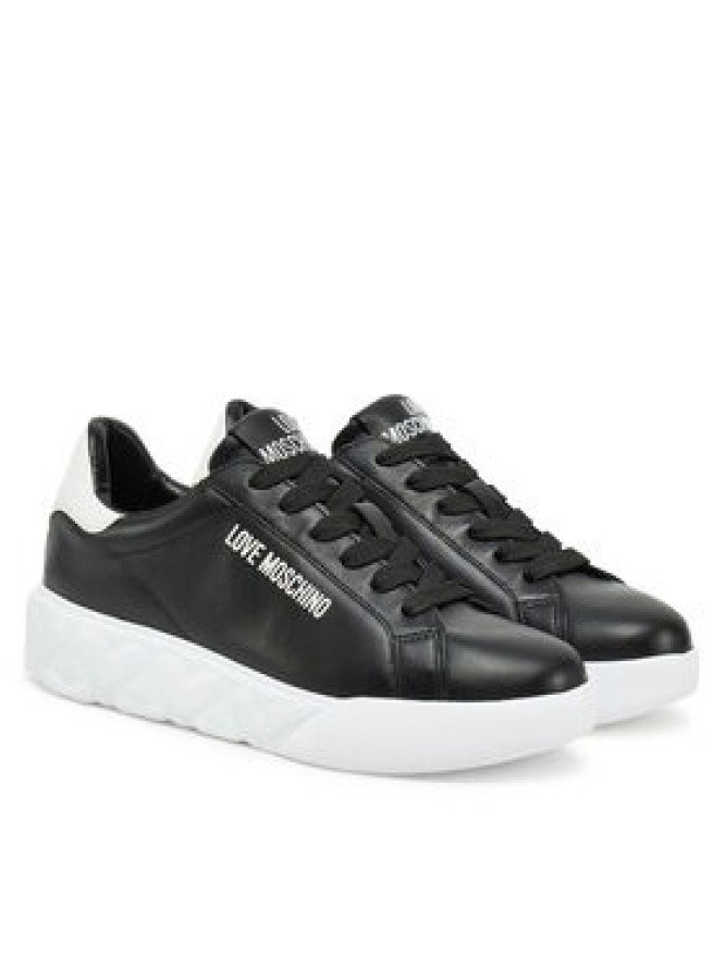 LOVE MOSCHINO Sneakersy JA15034G1MIA100A Czarny