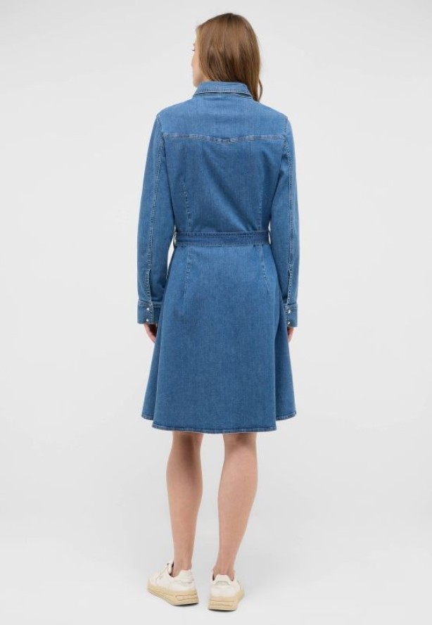 Damska Sukienka Mustang Style Elisa Denim Dress Denim Blue 1016938 5000 680