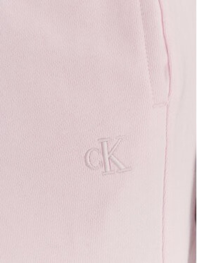 Calvin Klein Jeans Spodnie dresowe Archive Logo LV047B240G Różowy Regular Fit