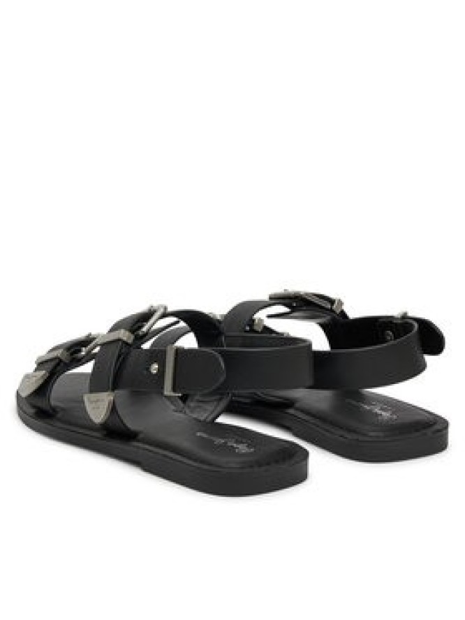 Pepe Jeans Sandały PLS90699 Czarny
