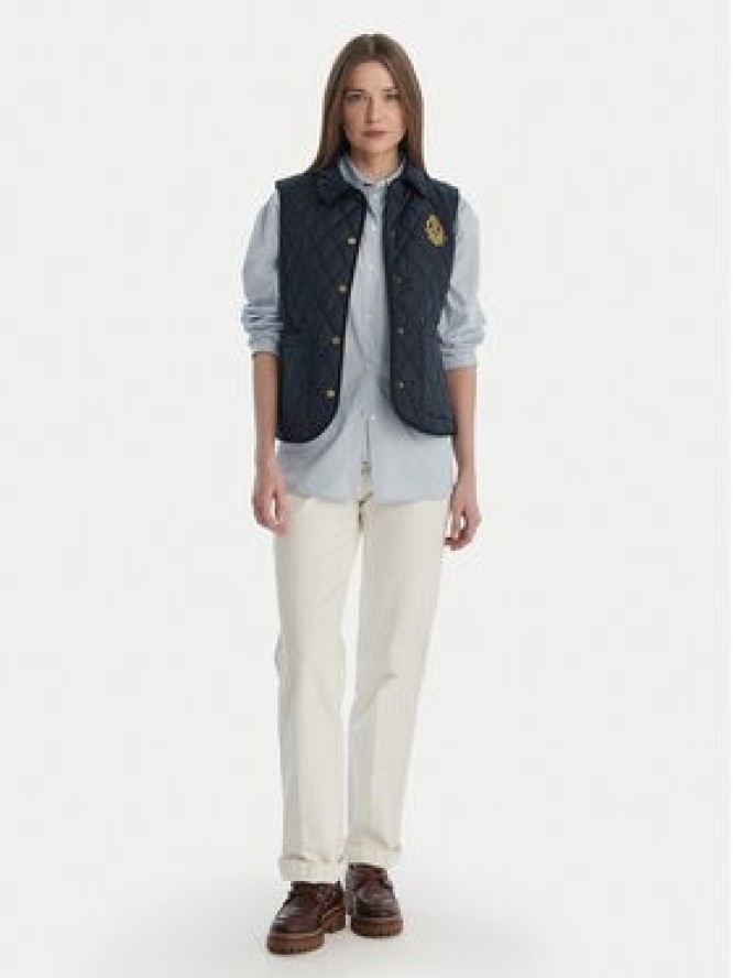 LAUREN RALPH LAUREN Kamizelka 297P10887001 Granatowy Regular Fit